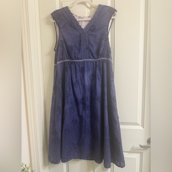 no brand no tags Dresses & Skirts - Chic Purple Homemade Sleeveless Dress